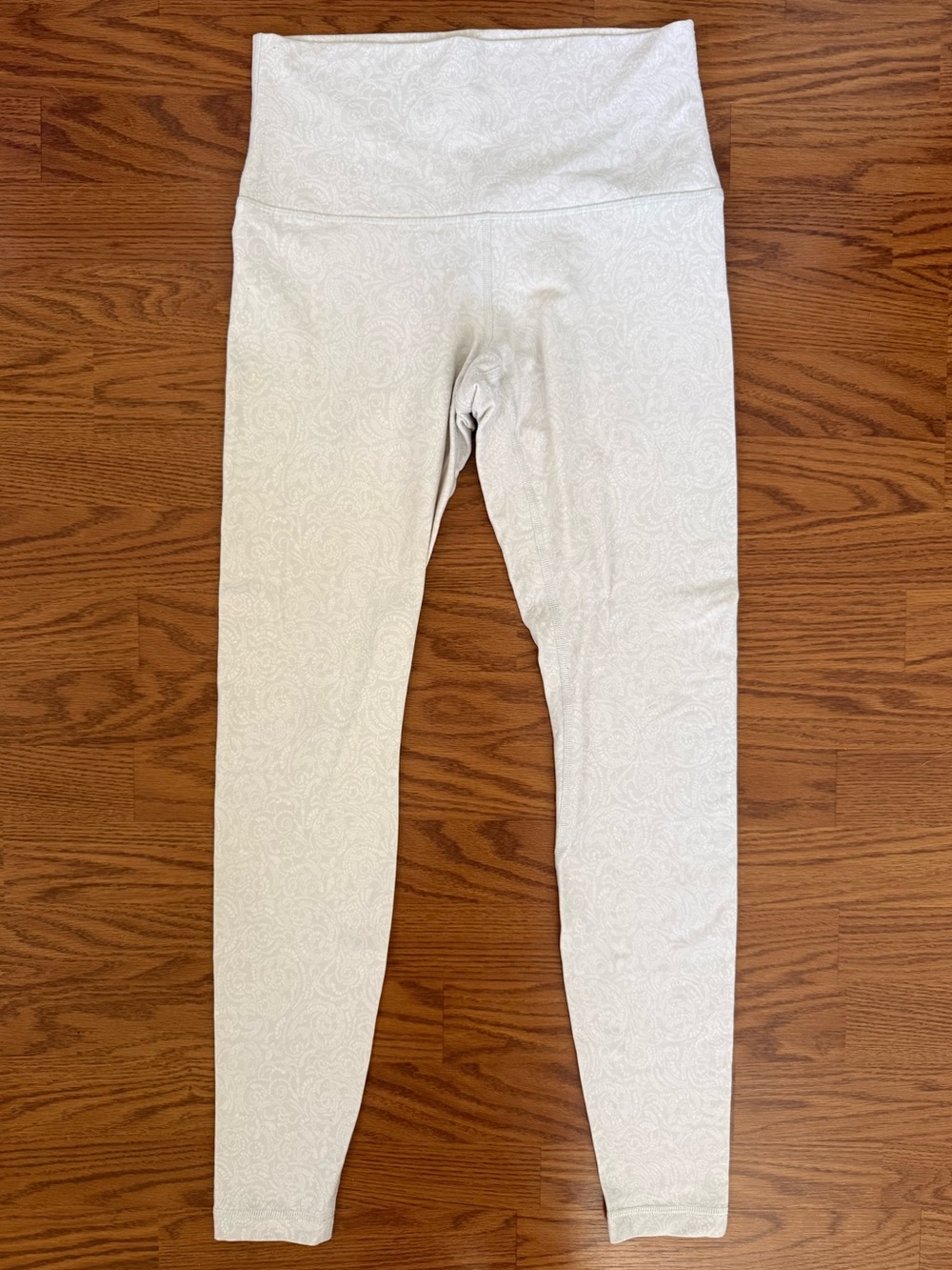 Lululemon Align High-Rise Pant 28" - Formation Lace Silver Drop Multi Sz 10 EUC